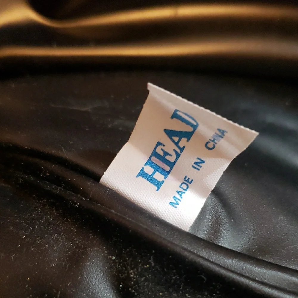 Vtg HEAD Tennis/Raquet Bag With Adjustsble Shoulder Strap & Name Tag